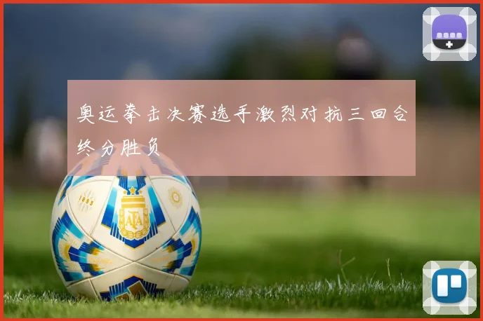 奥运拳击决赛选手激烈对抗三回合终分胜负